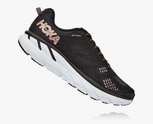 Hoka One One Men's Clifton 6 Recovery Shoes Black/White Best Price [DAYPW-5328]